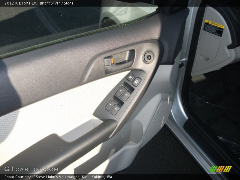 Bright Silver / Stone 2012 Kia Forte EX