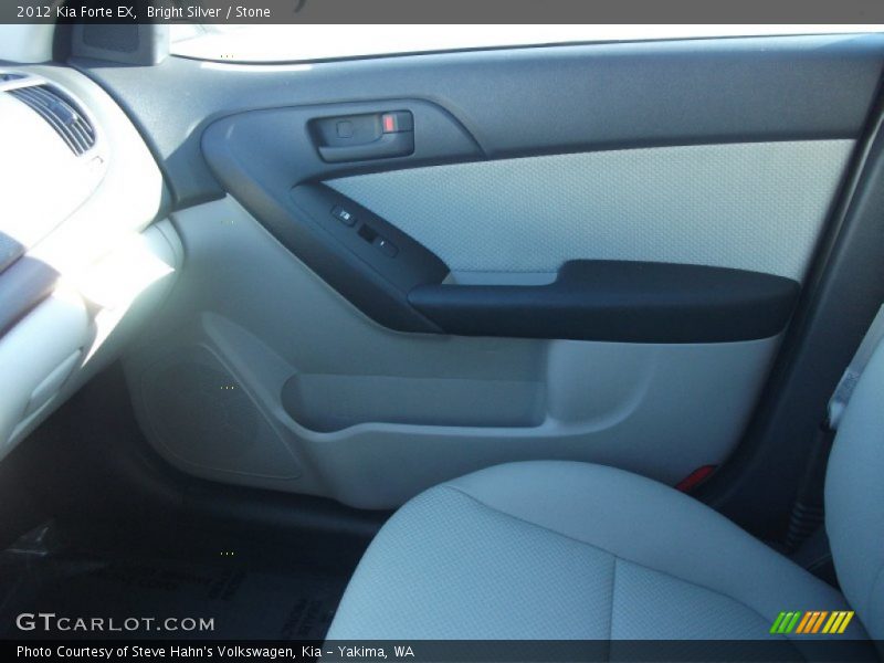 Bright Silver / Stone 2012 Kia Forte EX