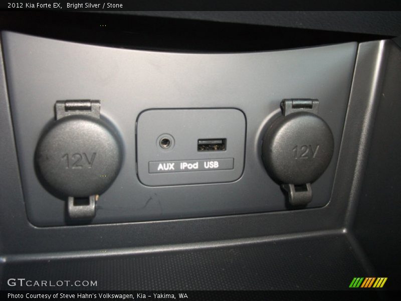 Bright Silver / Stone 2012 Kia Forte EX