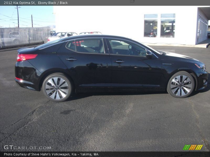 Ebony Black / Black 2012 Kia Optima SX