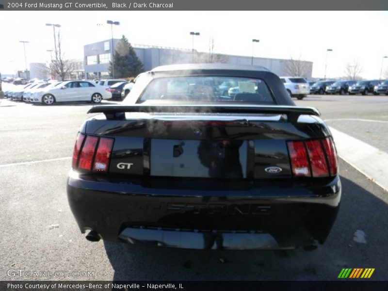 Black / Dark Charcoal 2004 Ford Mustang GT Convertible