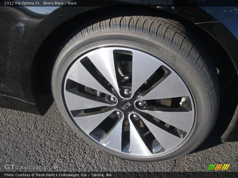 Ebony Black / Black 2012 Kia Optima SX