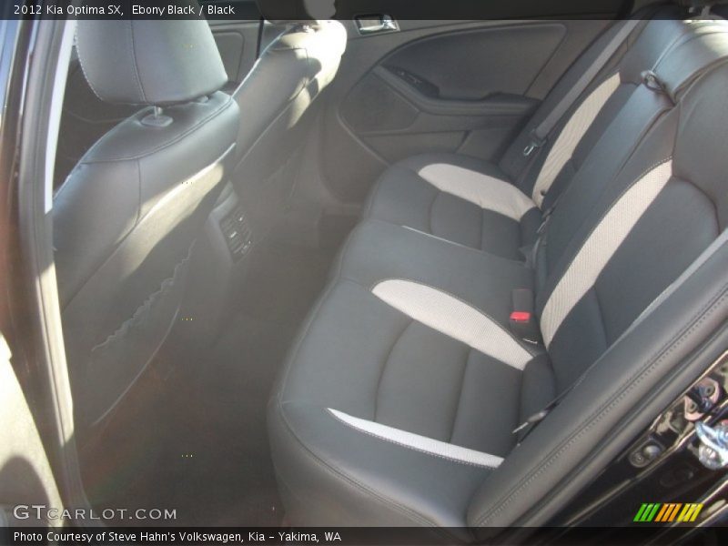 Ebony Black / Black 2012 Kia Optima SX