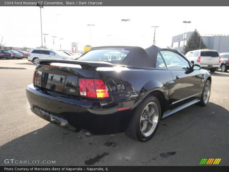 Black / Dark Charcoal 2004 Ford Mustang GT Convertible