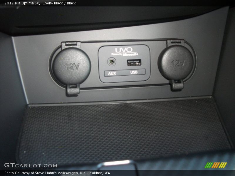 Ebony Black / Black 2012 Kia Optima SX
