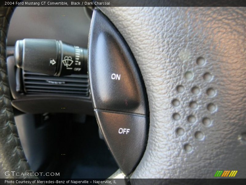 Black / Dark Charcoal 2004 Ford Mustang GT Convertible