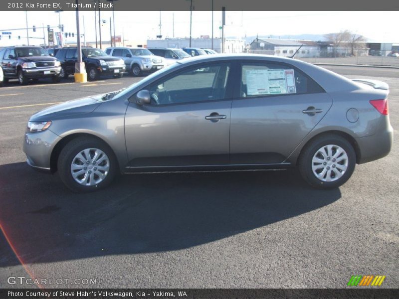 Titanium / Black 2012 Kia Forte EX