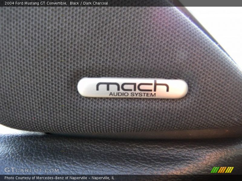 Black / Dark Charcoal 2004 Ford Mustang GT Convertible