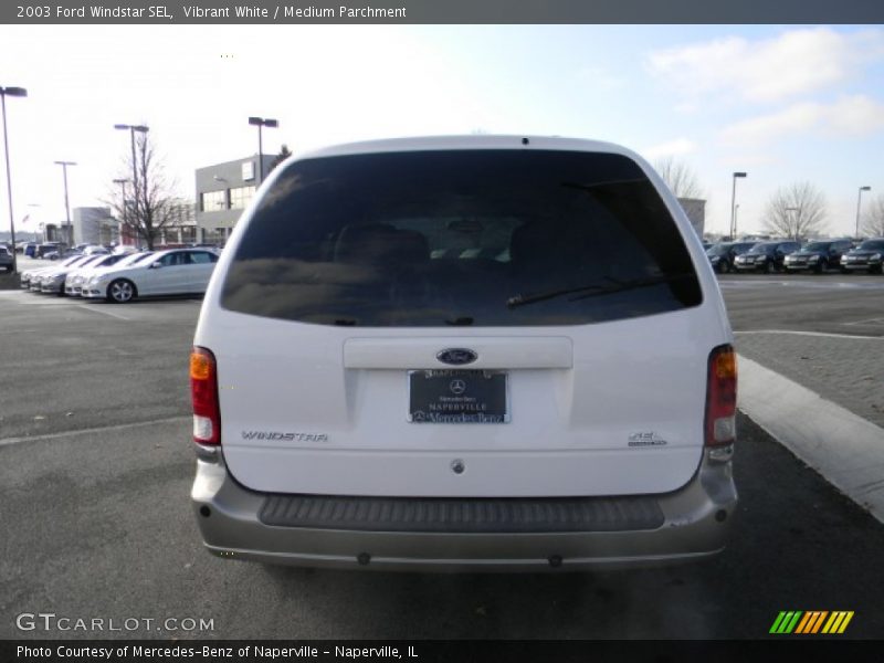Vibrant White / Medium Parchment 2003 Ford Windstar SEL