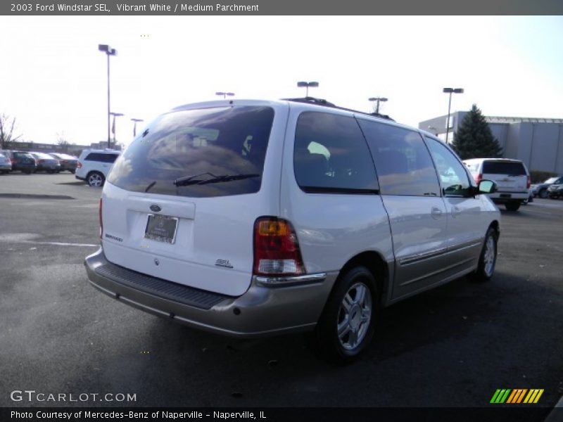 Vibrant White / Medium Parchment 2003 Ford Windstar SEL