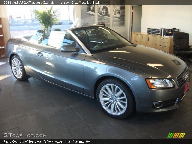  2012 A5 2.0T quattro Cabriolet Monsoon Gray Metallic