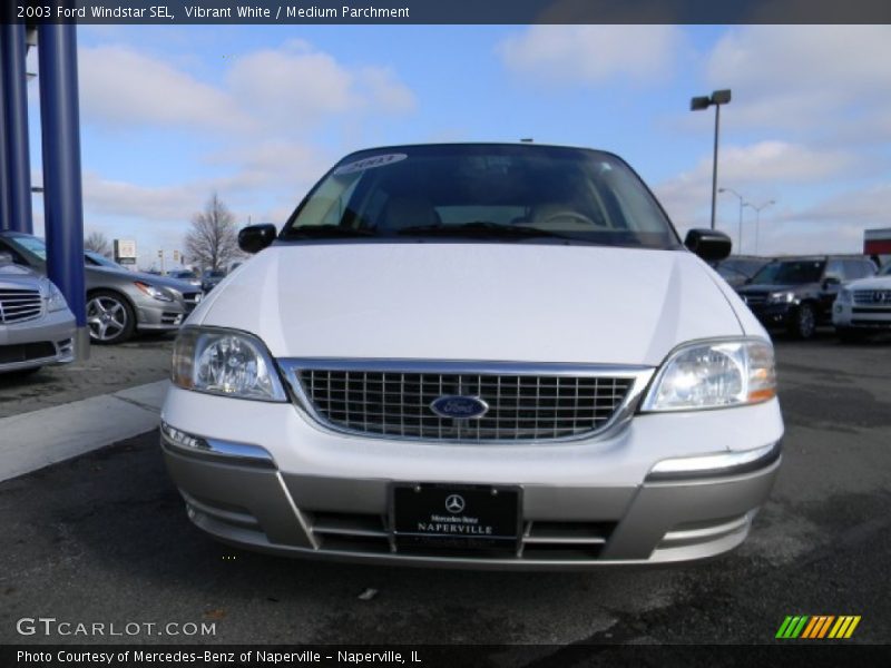 Vibrant White / Medium Parchment 2003 Ford Windstar SEL