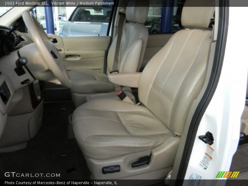 Vibrant White / Medium Parchment 2003 Ford Windstar SEL