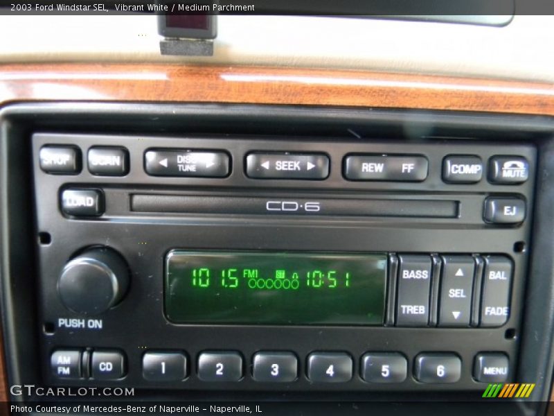 Audio System of 2003 Windstar SEL