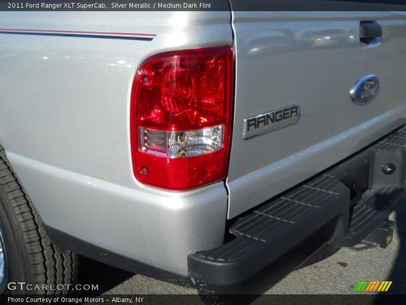 Silver Metallic / Medium Dark Flint 2011 Ford Ranger XLT SuperCab
