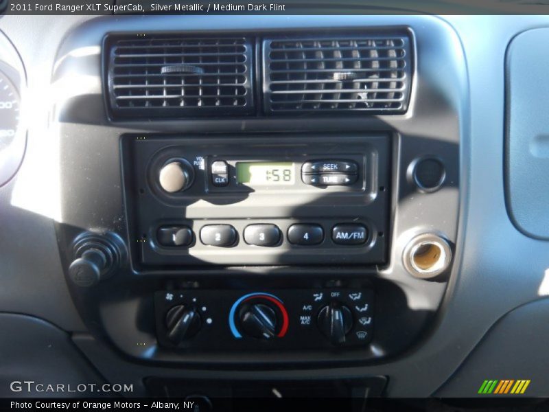 Silver Metallic / Medium Dark Flint 2011 Ford Ranger XLT SuperCab