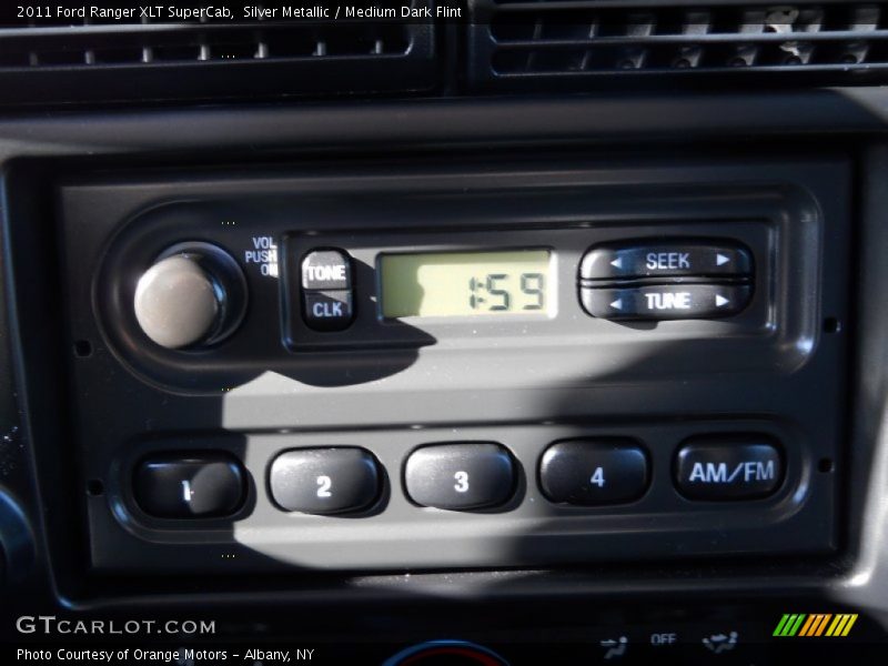 Silver Metallic / Medium Dark Flint 2011 Ford Ranger XLT SuperCab