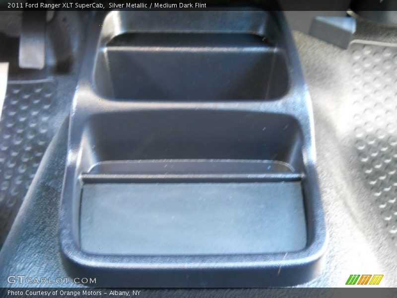 Silver Metallic / Medium Dark Flint 2011 Ford Ranger XLT SuperCab