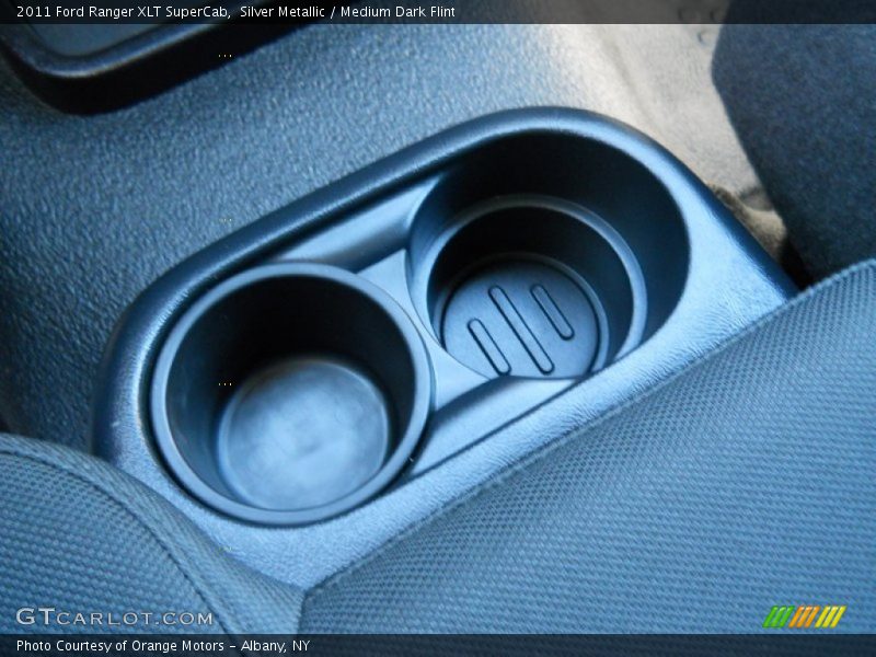 Silver Metallic / Medium Dark Flint 2011 Ford Ranger XLT SuperCab