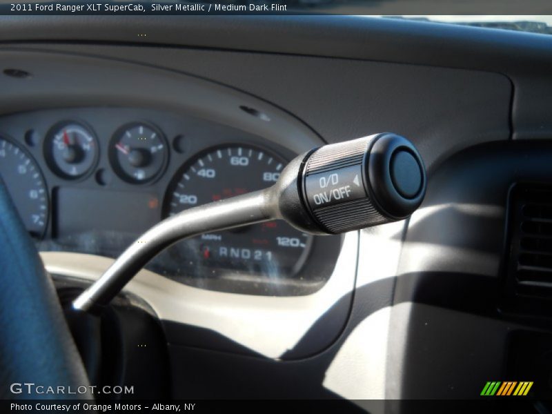 Silver Metallic / Medium Dark Flint 2011 Ford Ranger XLT SuperCab