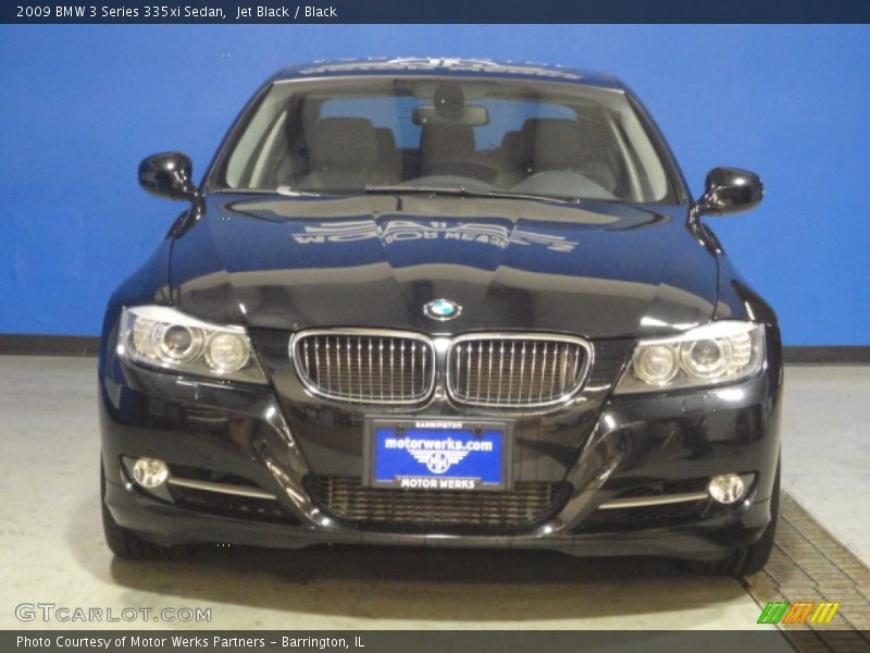 Jet Black / Black 2009 BMW 3 Series 335xi Sedan