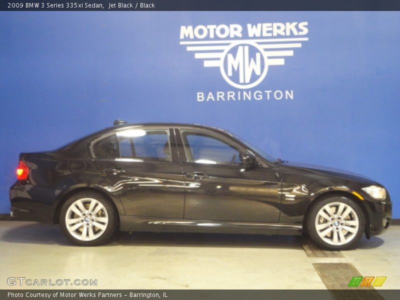 Jet Black / Black 2009 BMW 3 Series 335xi Sedan