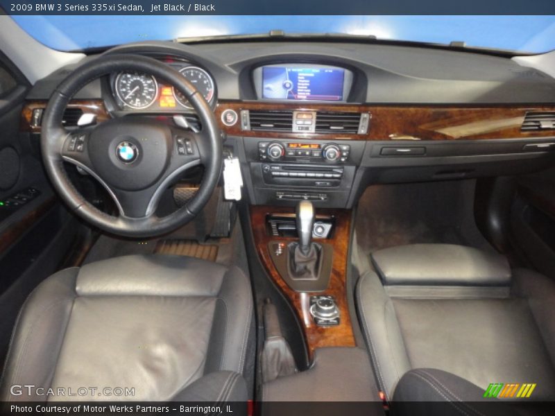 Jet Black / Black 2009 BMW 3 Series 335xi Sedan