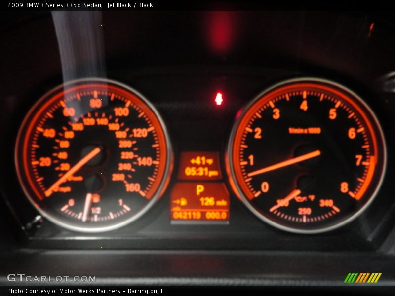 Jet Black / Black 2009 BMW 3 Series 335xi Sedan