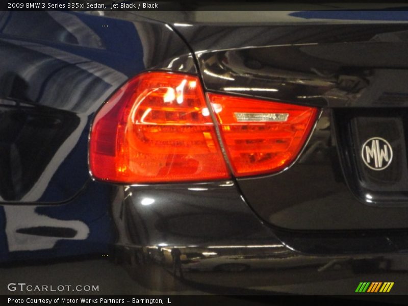 Jet Black / Black 2009 BMW 3 Series 335xi Sedan
