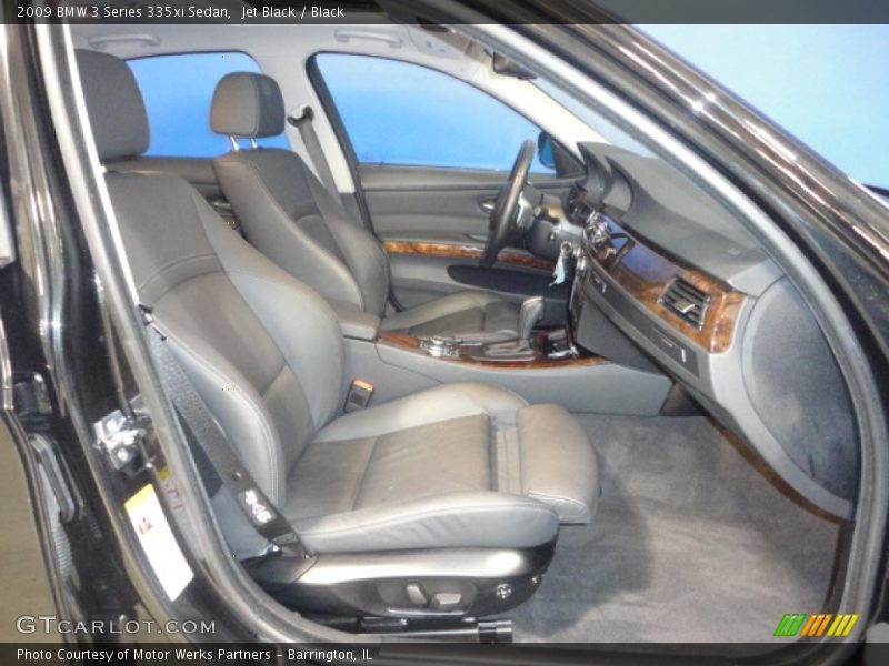 Jet Black / Black 2009 BMW 3 Series 335xi Sedan
