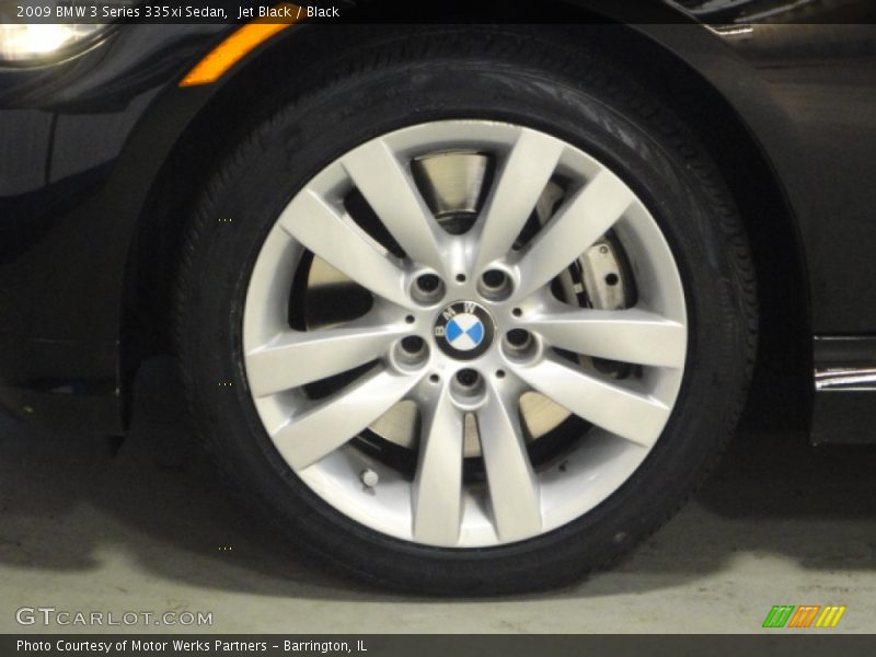 Jet Black / Black 2009 BMW 3 Series 335xi Sedan