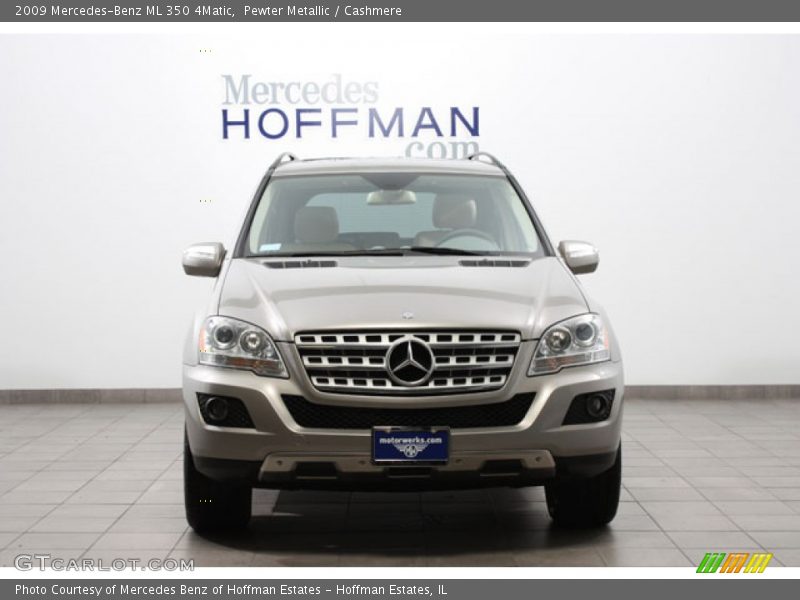 Pewter Metallic / Cashmere 2009 Mercedes-Benz ML 350 4Matic