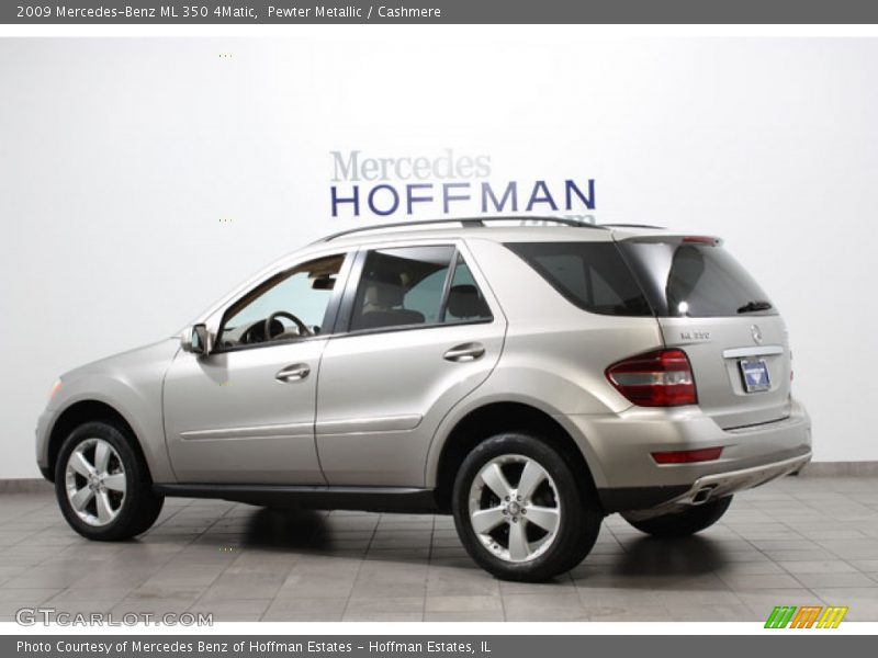 Pewter Metallic / Cashmere 2009 Mercedes-Benz ML 350 4Matic