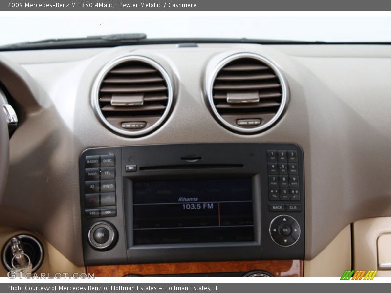 Pewter Metallic / Cashmere 2009 Mercedes-Benz ML 350 4Matic