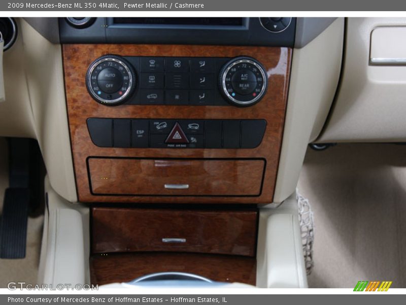 Pewter Metallic / Cashmere 2009 Mercedes-Benz ML 350 4Matic