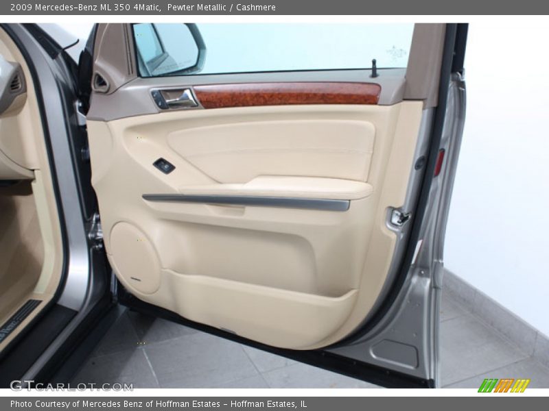 Pewter Metallic / Cashmere 2009 Mercedes-Benz ML 350 4Matic
