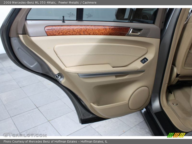 Pewter Metallic / Cashmere 2009 Mercedes-Benz ML 350 4Matic