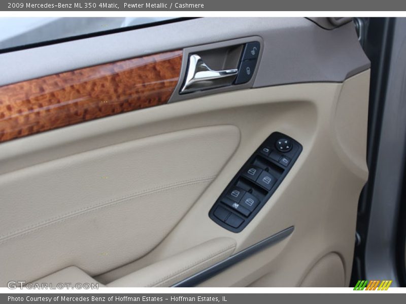 Pewter Metallic / Cashmere 2009 Mercedes-Benz ML 350 4Matic