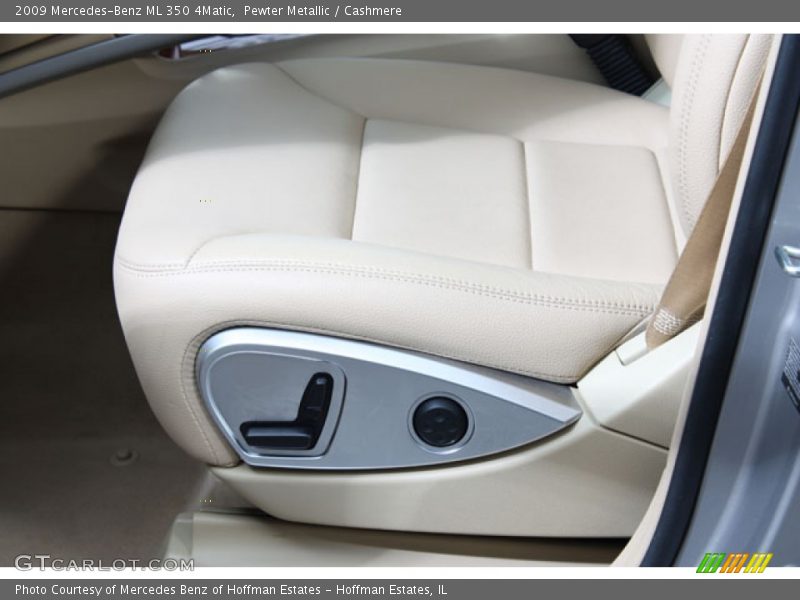 Pewter Metallic / Cashmere 2009 Mercedes-Benz ML 350 4Matic