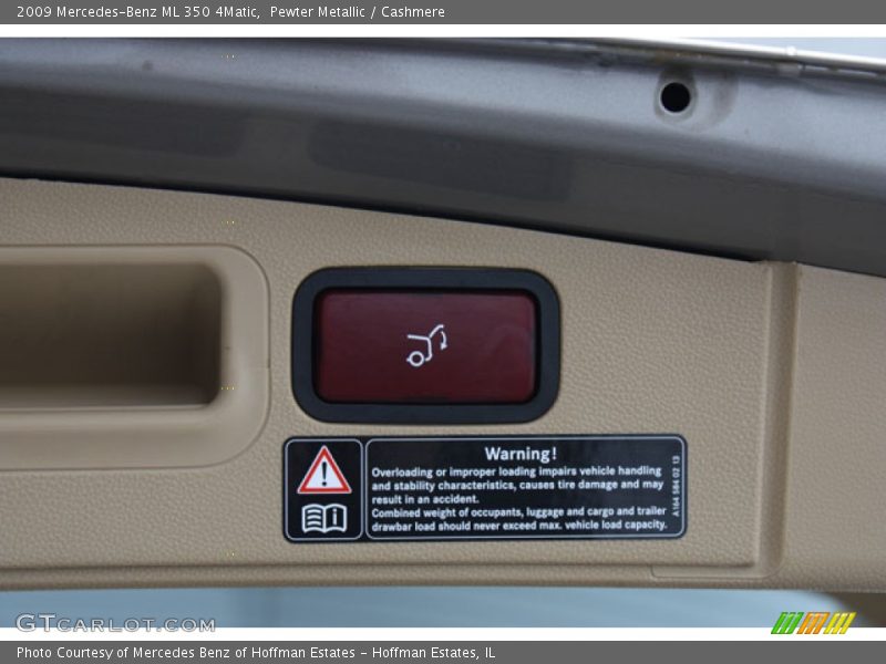 Pewter Metallic / Cashmere 2009 Mercedes-Benz ML 350 4Matic