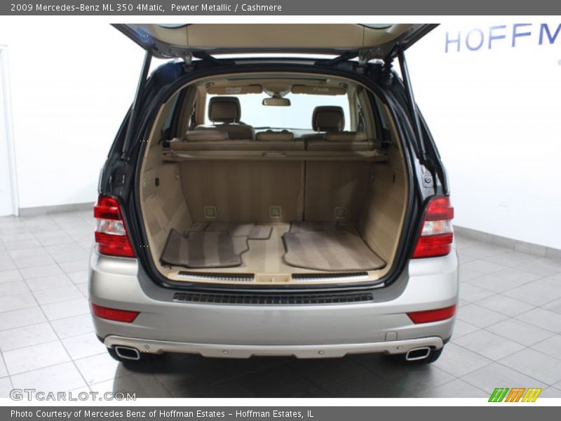 Pewter Metallic / Cashmere 2009 Mercedes-Benz ML 350 4Matic
