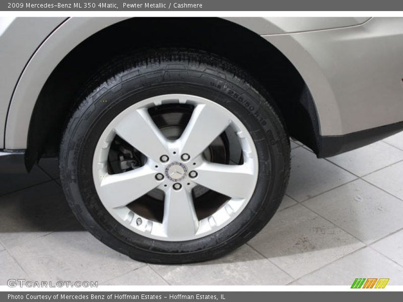 Pewter Metallic / Cashmere 2009 Mercedes-Benz ML 350 4Matic
