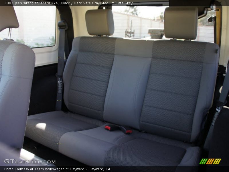 Black / Dark Slate Gray/Medium Slate Gray 2007 Jeep Wrangler Sahara 4x4