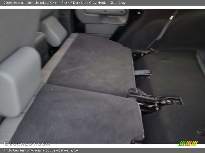Black / Dark Slate Gray/Medium Slate Gray 2009 Jeep Wrangler Unlimited X 4x4
