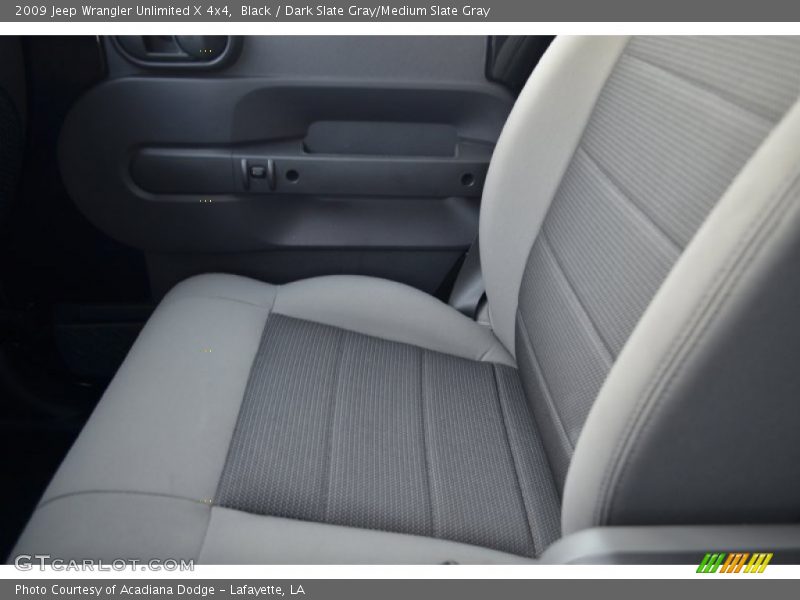 Black / Dark Slate Gray/Medium Slate Gray 2009 Jeep Wrangler Unlimited X 4x4