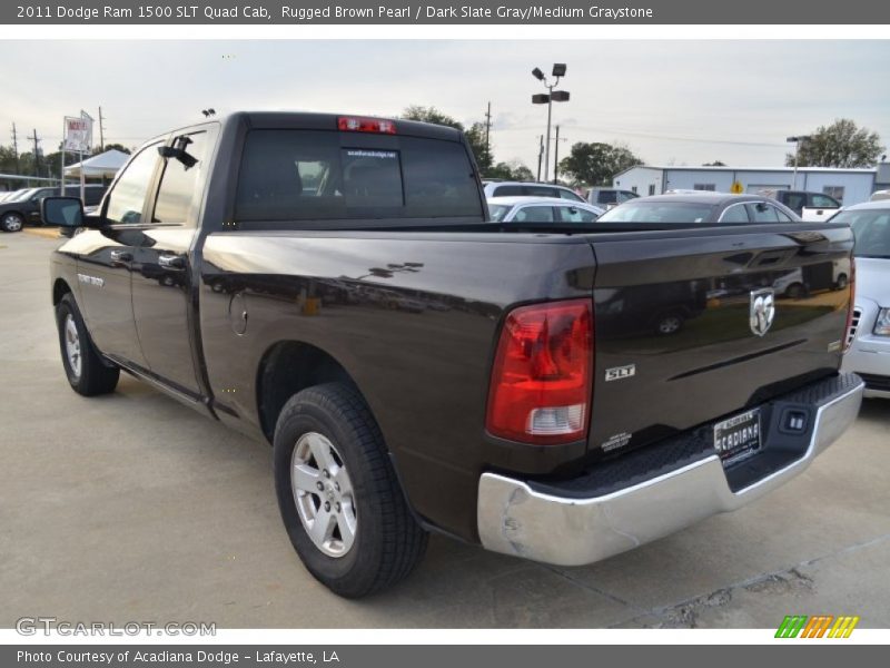 Rugged Brown Pearl / Dark Slate Gray/Medium Graystone 2011 Dodge Ram 1500 SLT Quad Cab