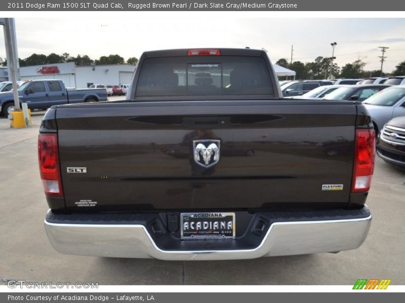 Rugged Brown Pearl / Dark Slate Gray/Medium Graystone 2011 Dodge Ram 1500 SLT Quad Cab