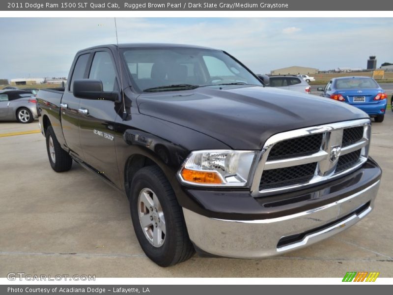 Rugged Brown Pearl / Dark Slate Gray/Medium Graystone 2011 Dodge Ram 1500 SLT Quad Cab