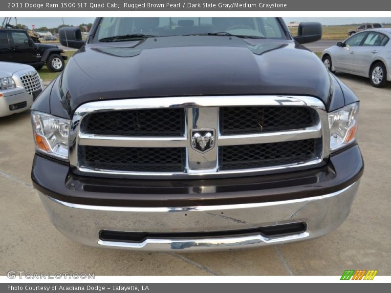 Rugged Brown Pearl / Dark Slate Gray/Medium Graystone 2011 Dodge Ram 1500 SLT Quad Cab