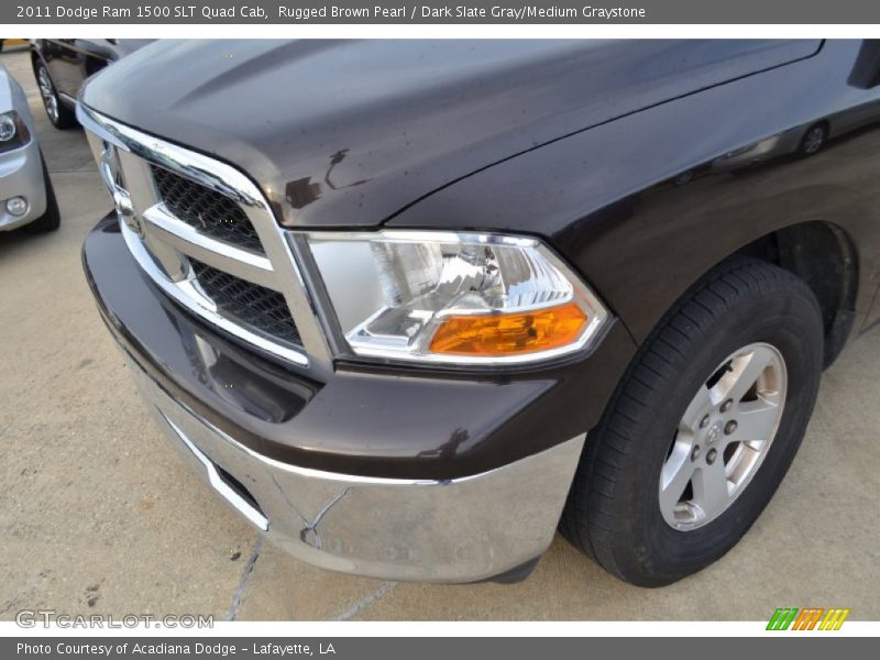 Rugged Brown Pearl / Dark Slate Gray/Medium Graystone 2011 Dodge Ram 1500 SLT Quad Cab